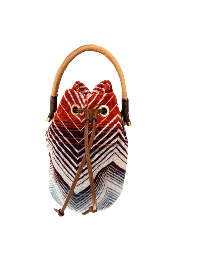 Chevron Petite Bucket Bag