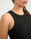 Maison Wheat Knoxville Rib Tank Top