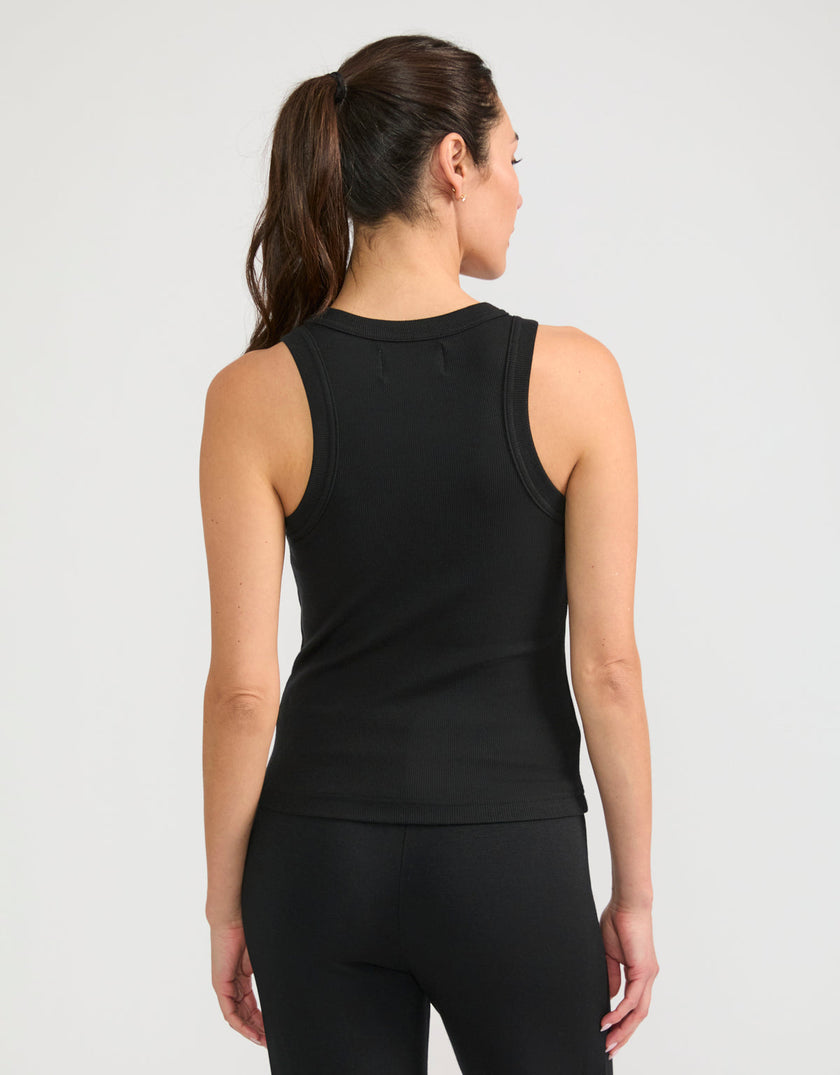 Maison Wheat Knoxville Rib Tank Top