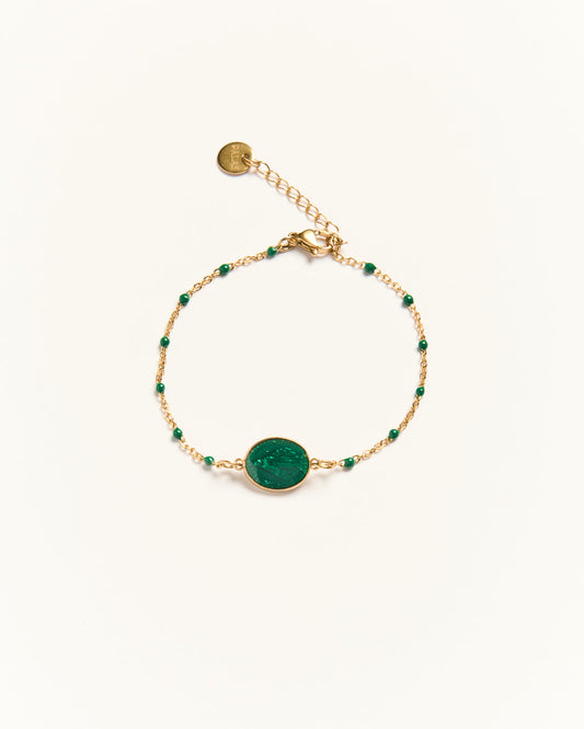 Palas-Santa Maria-Bracelet Forest Green