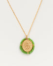 Palas- Santa Maria Necklace Green