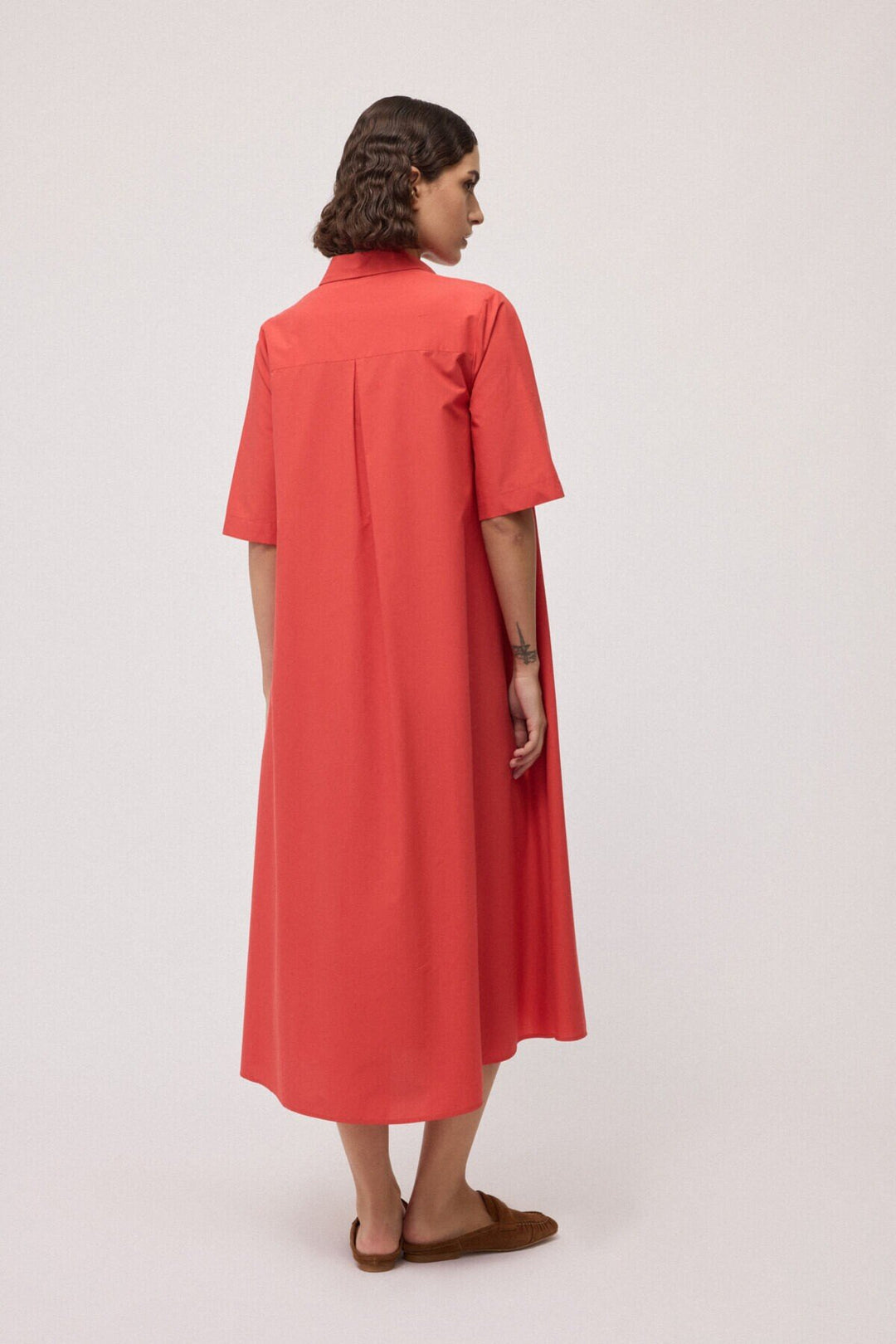 Ottad’Ame Poplin shirt dress