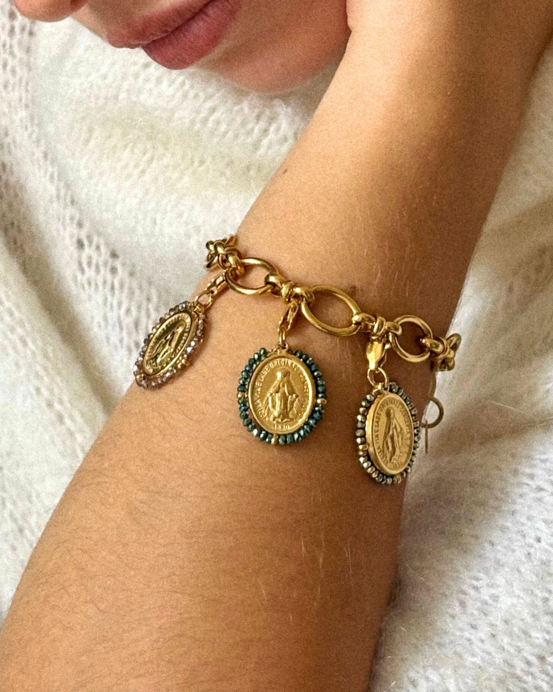 Palas- Santa Maria - Charm Azul Shiny