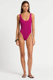 Bond-Eye Australia Mara One Piece Swimsuit in Magenta Recycled