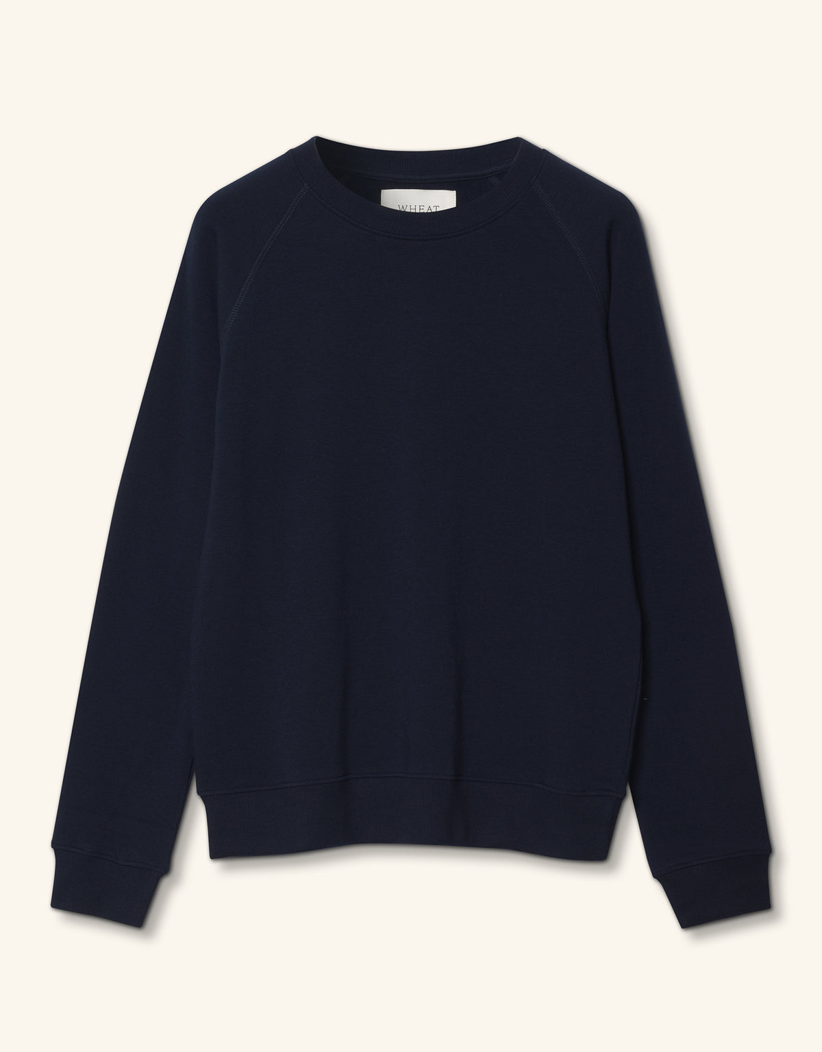 Maison Wheat Nashville Sweatshirt in Navy