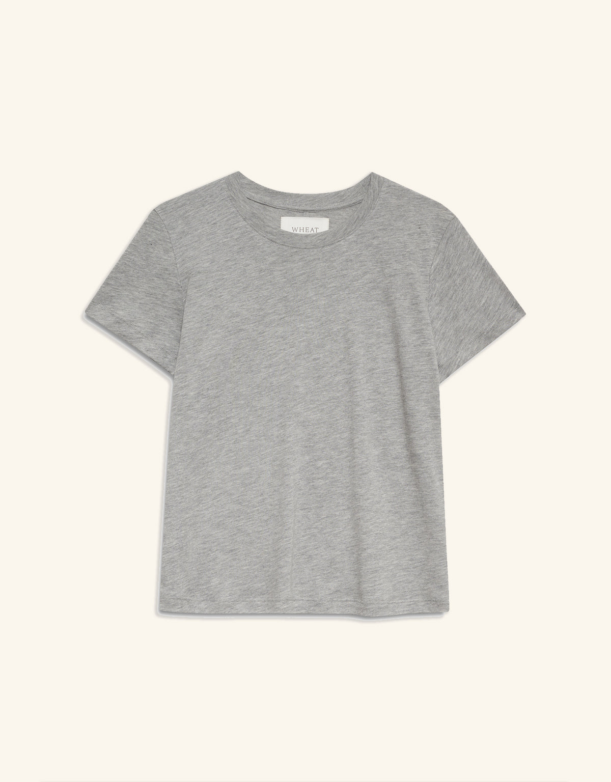 Maison Wheat Charlotte Tee Shirt in Heather Grey