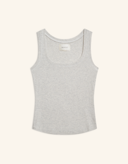 Maison Wheat Franklin Square Tank Top