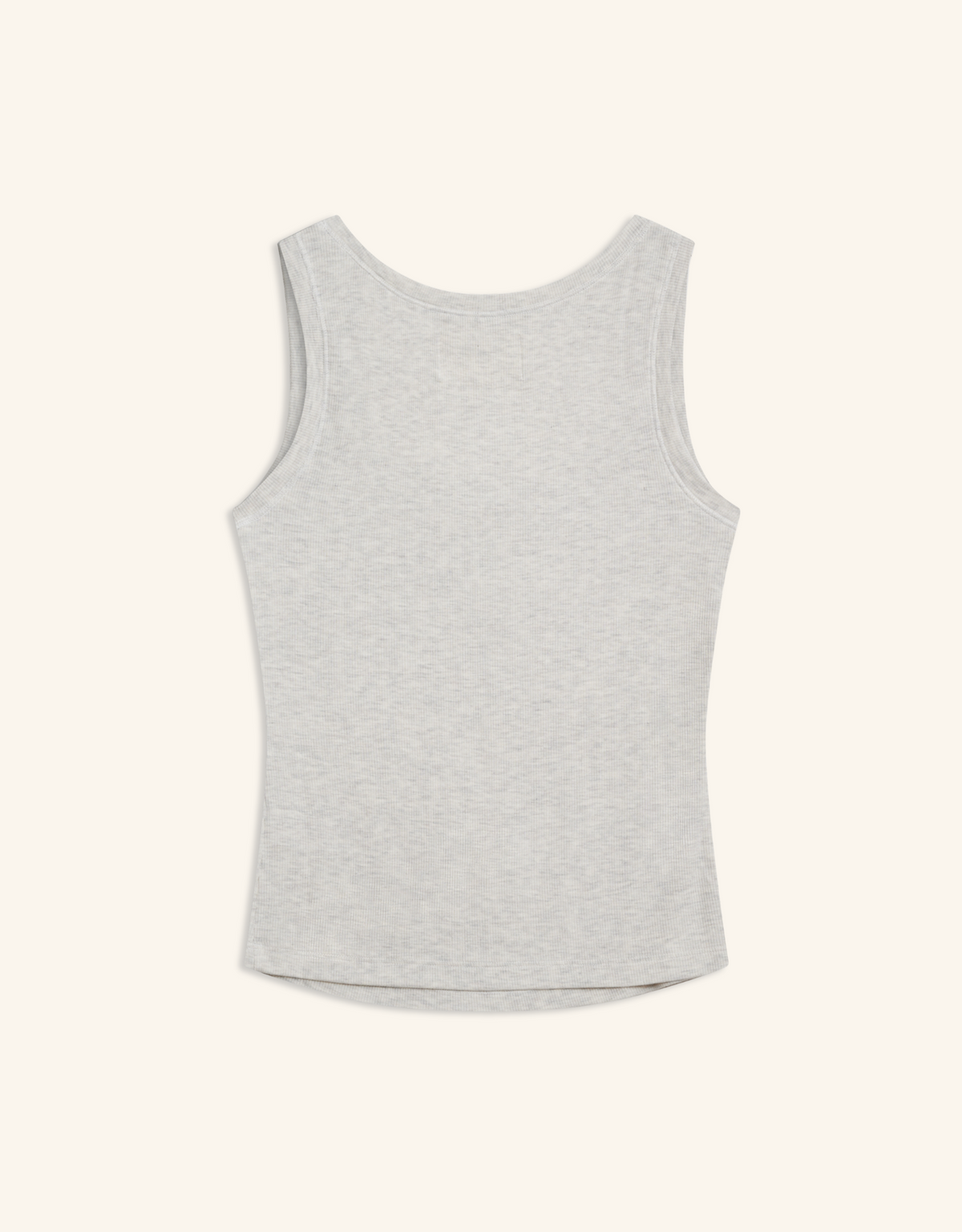 Maison Wheat Franklin Square Tank Top in Ash