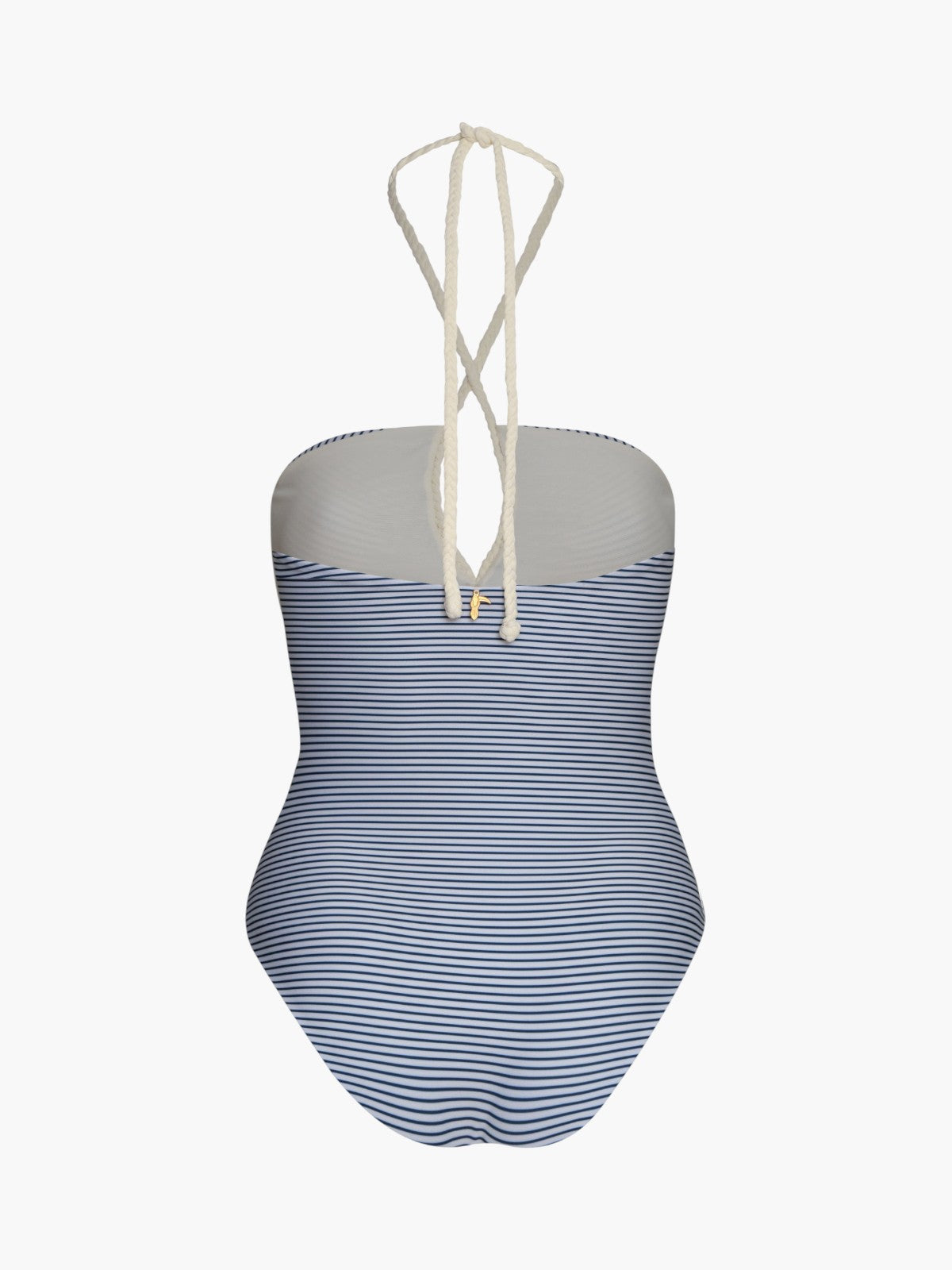 Juan De Dios Saint Tropez One Piece in Navy Stripes