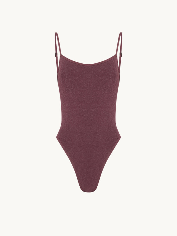 Bond Eye Low Palace Swimsuit in Amarena