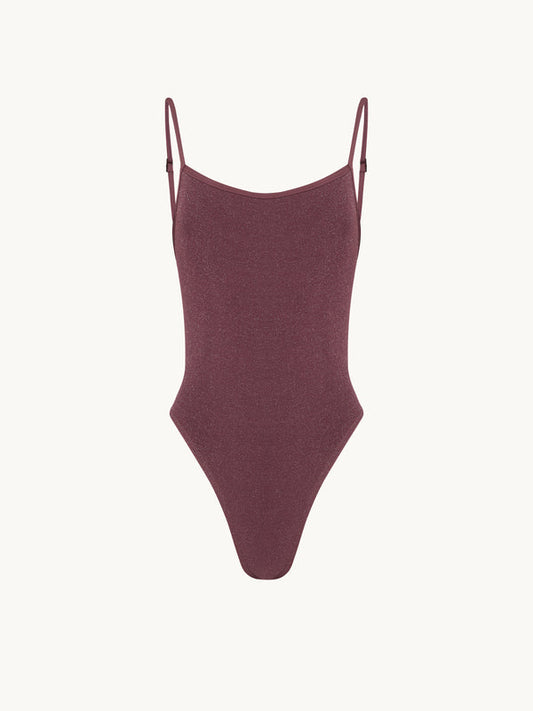 Bond Eye Low Palace Swimsuit in Amarena