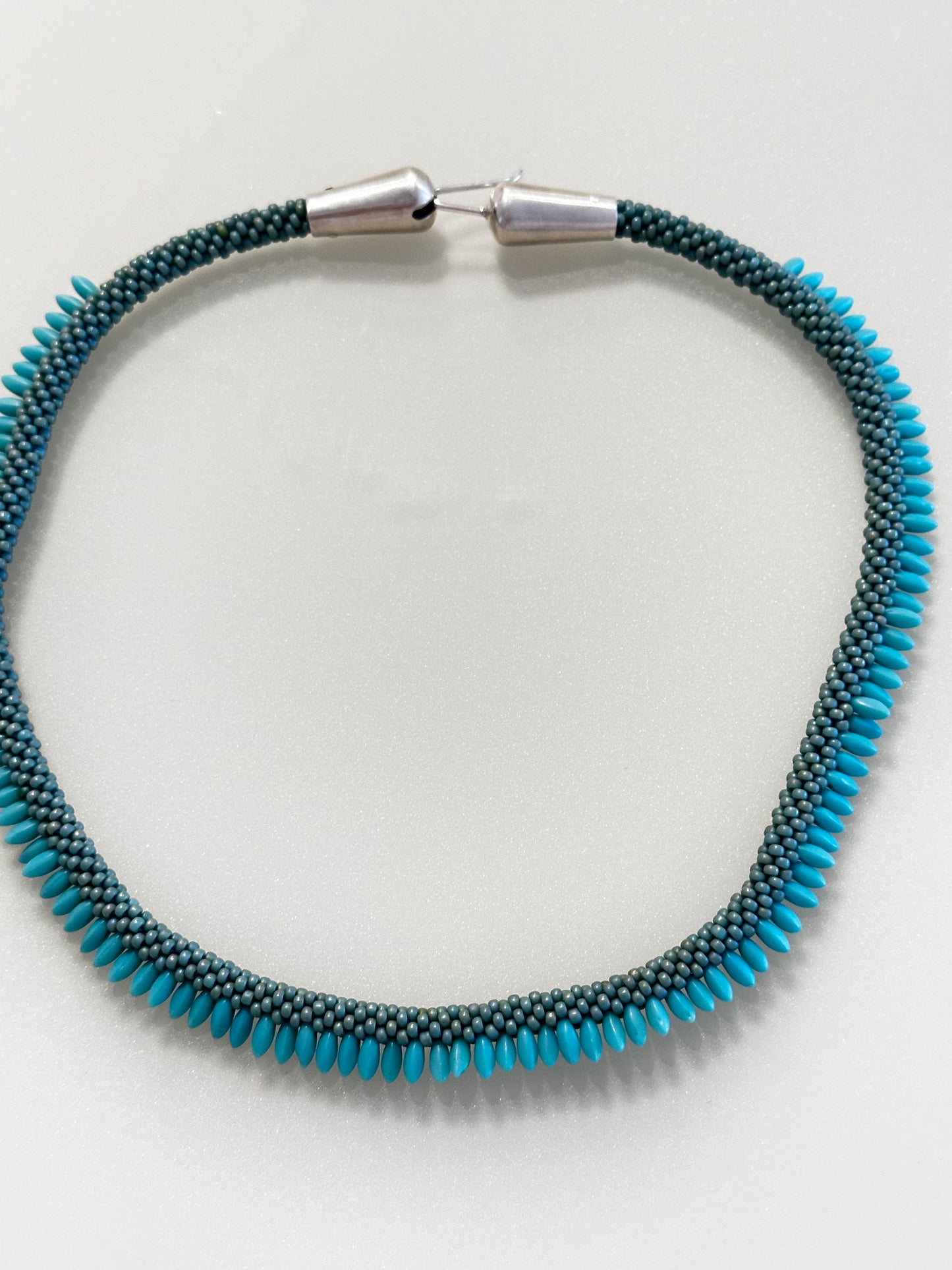 Claudia Fajardo Long Rice Necklace