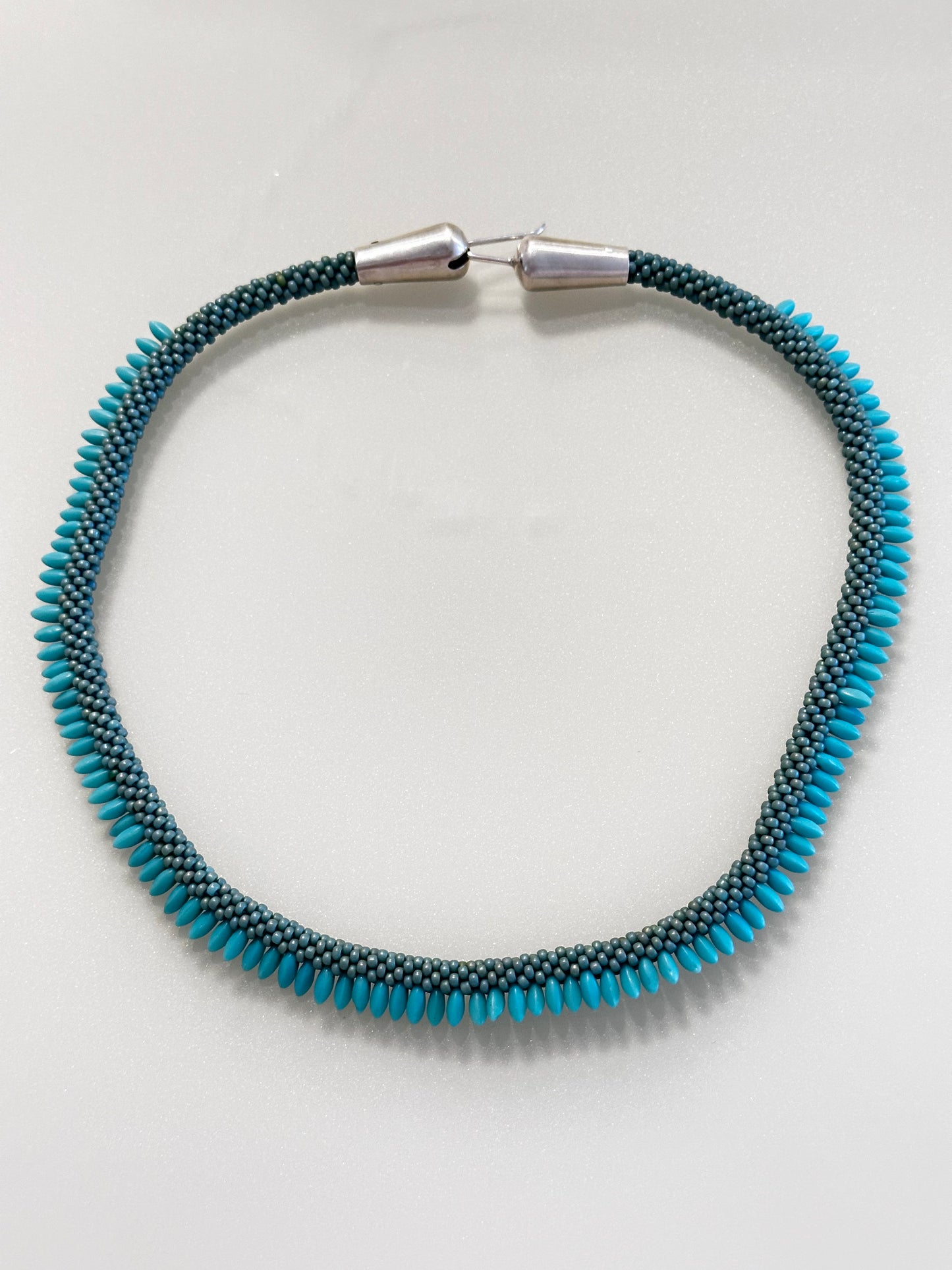 Claudia Fajardo Long Rice Necklace