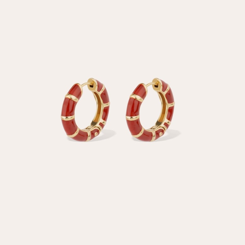 Gas Bijoux Bambou Earrings