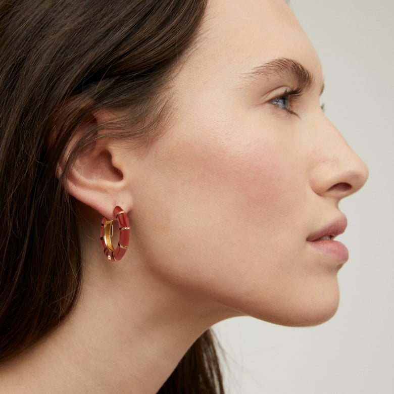 Gas Bijoux Bambou Earrings