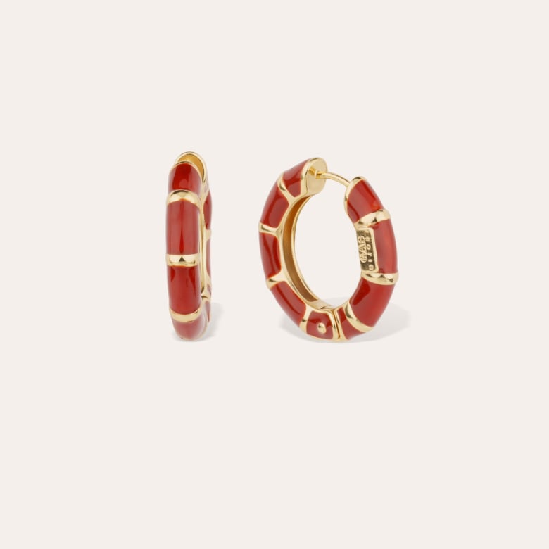 Gas Bijoux Bambou Earrings