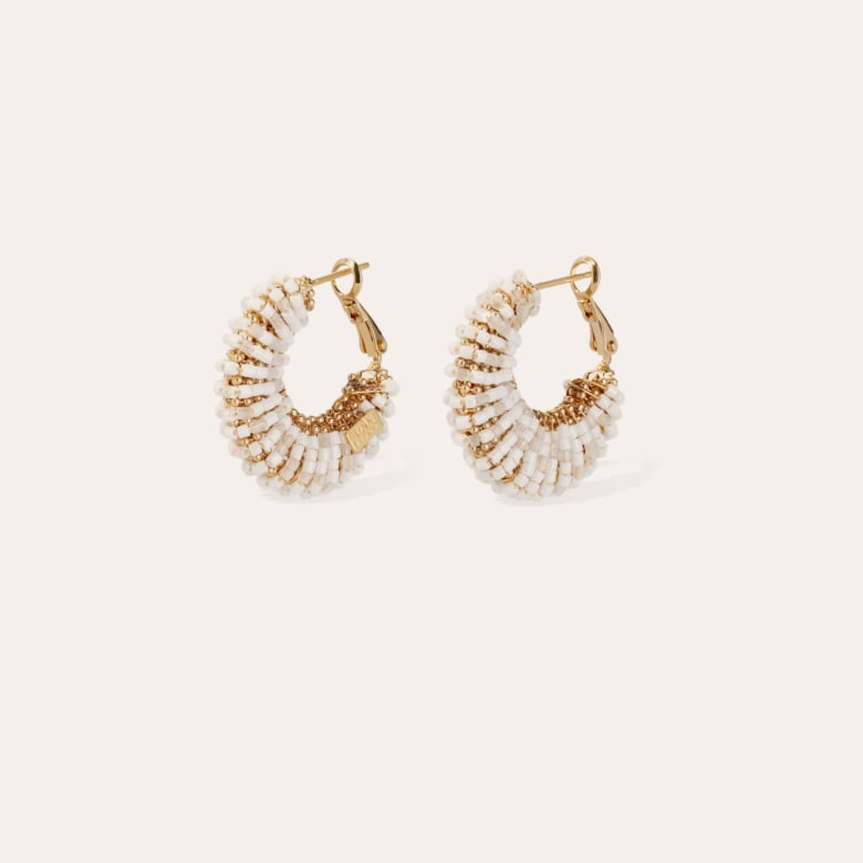 Gas Bijoux Izzia Pearl Earrings