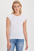 Goldie Ruffle Cotton Tee