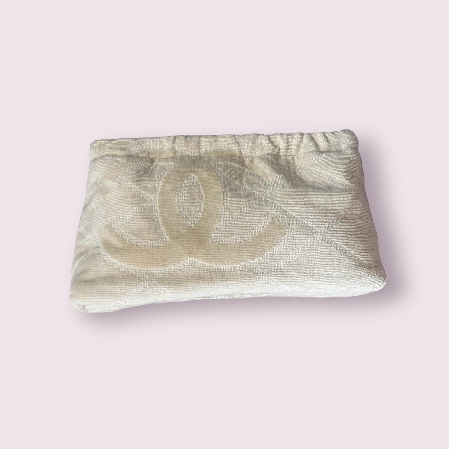 St Tropez up-cycle towel clutch