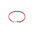Janset Bilgin Lucky red Unisex Sterling Silver Bracelet
