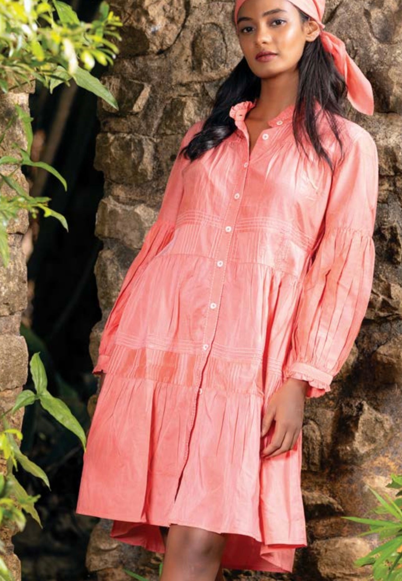 Seema Kahai Short Stephanie Dress Sugar Pink