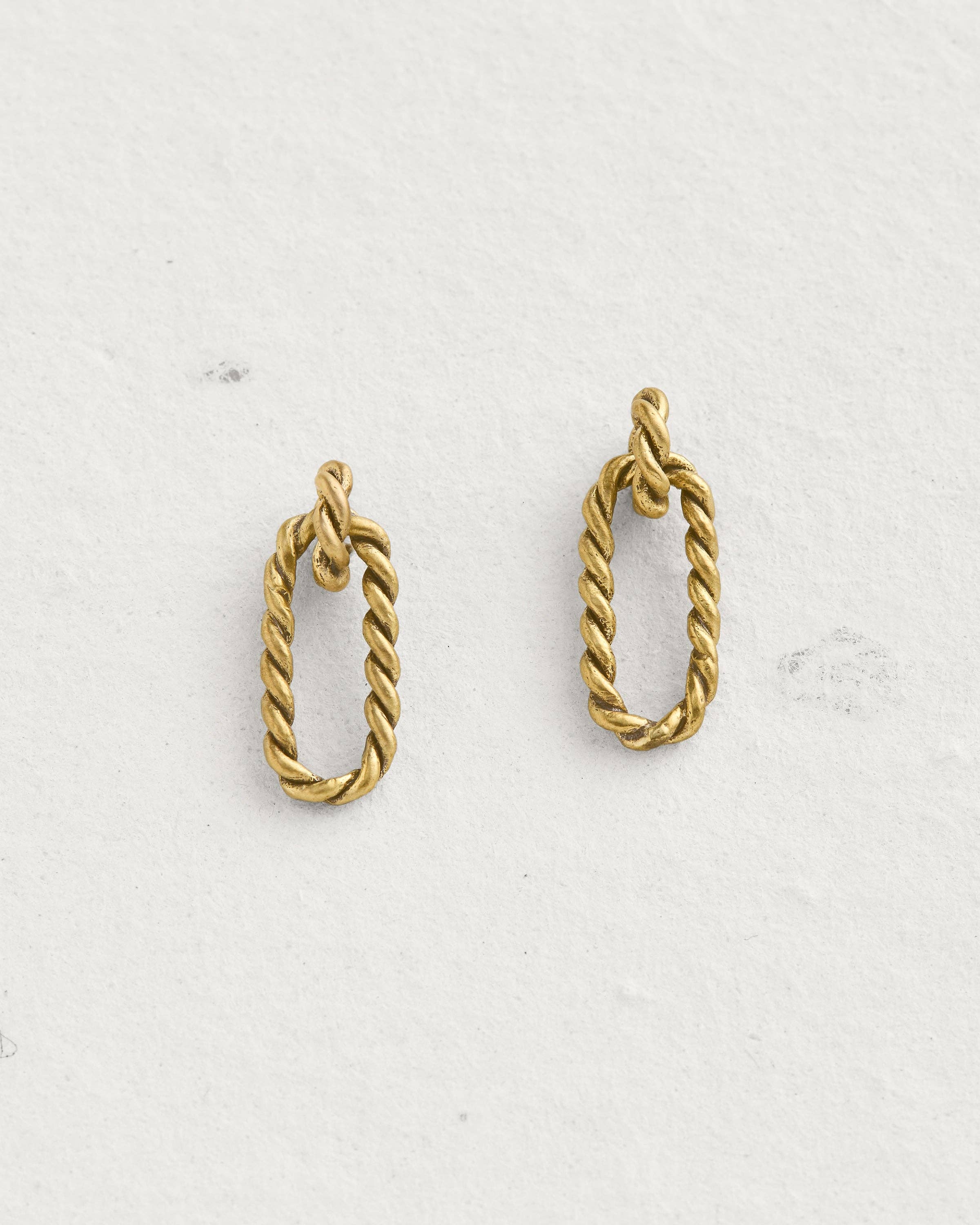 Rope Cable Earrings