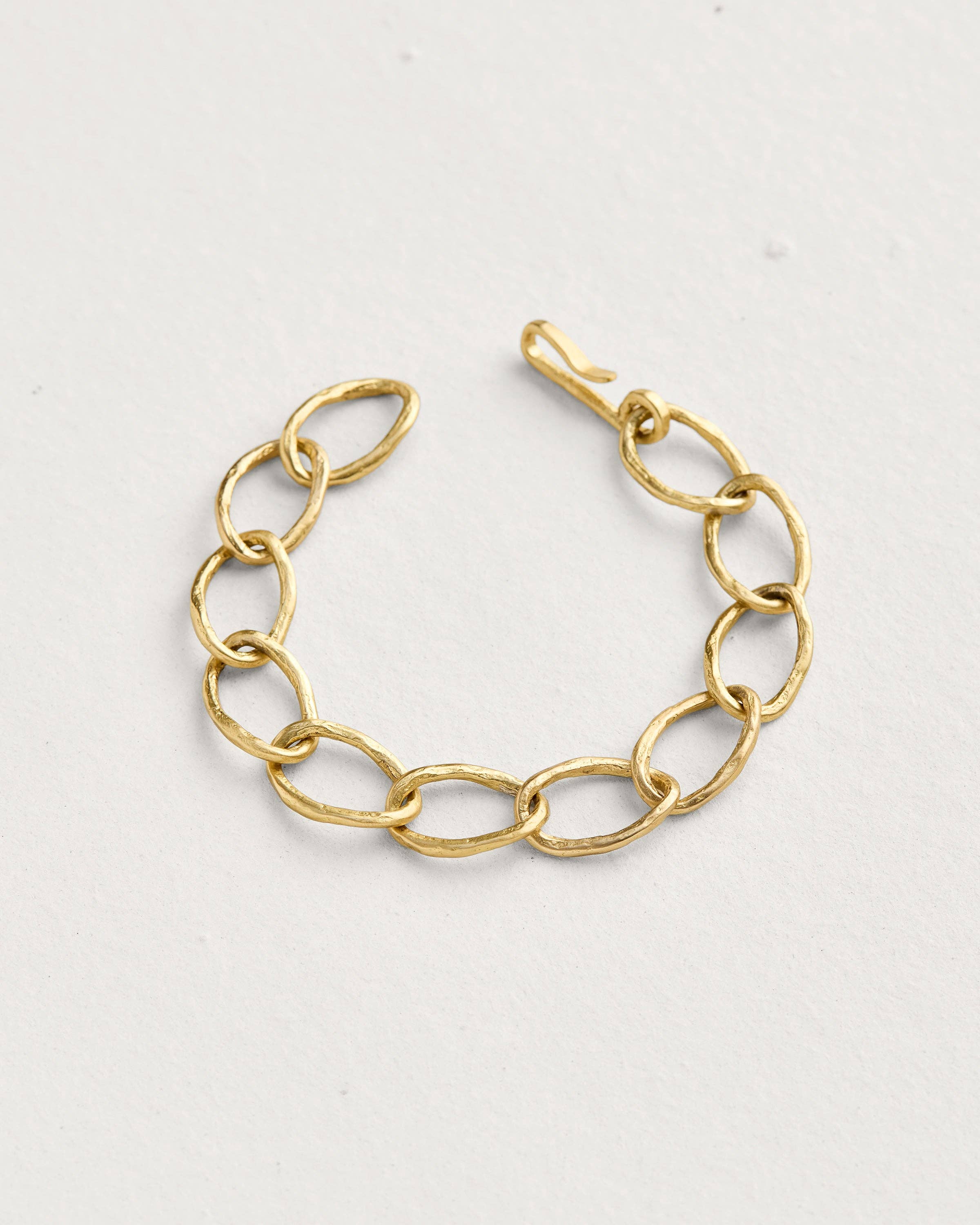 Weathered Curb Chain Bracelet