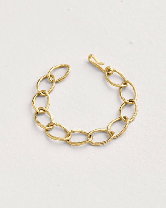 Weathered Curb Chain Bracelet
