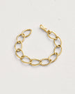 Weathered Curb Chain Bracelet
