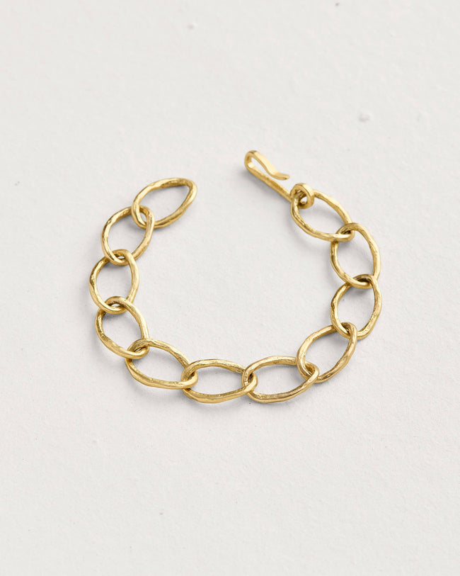 Weathered Curb Chain Bracelet