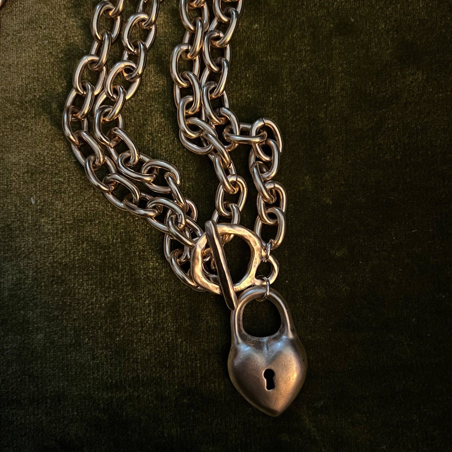 Amalia Heart Locket Necklace
