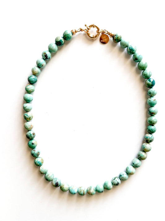 Natnat Galleria Necklace  ~ Peruvian Turquoise Necklace