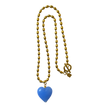 Bacio Mini Glass Heart Necklace