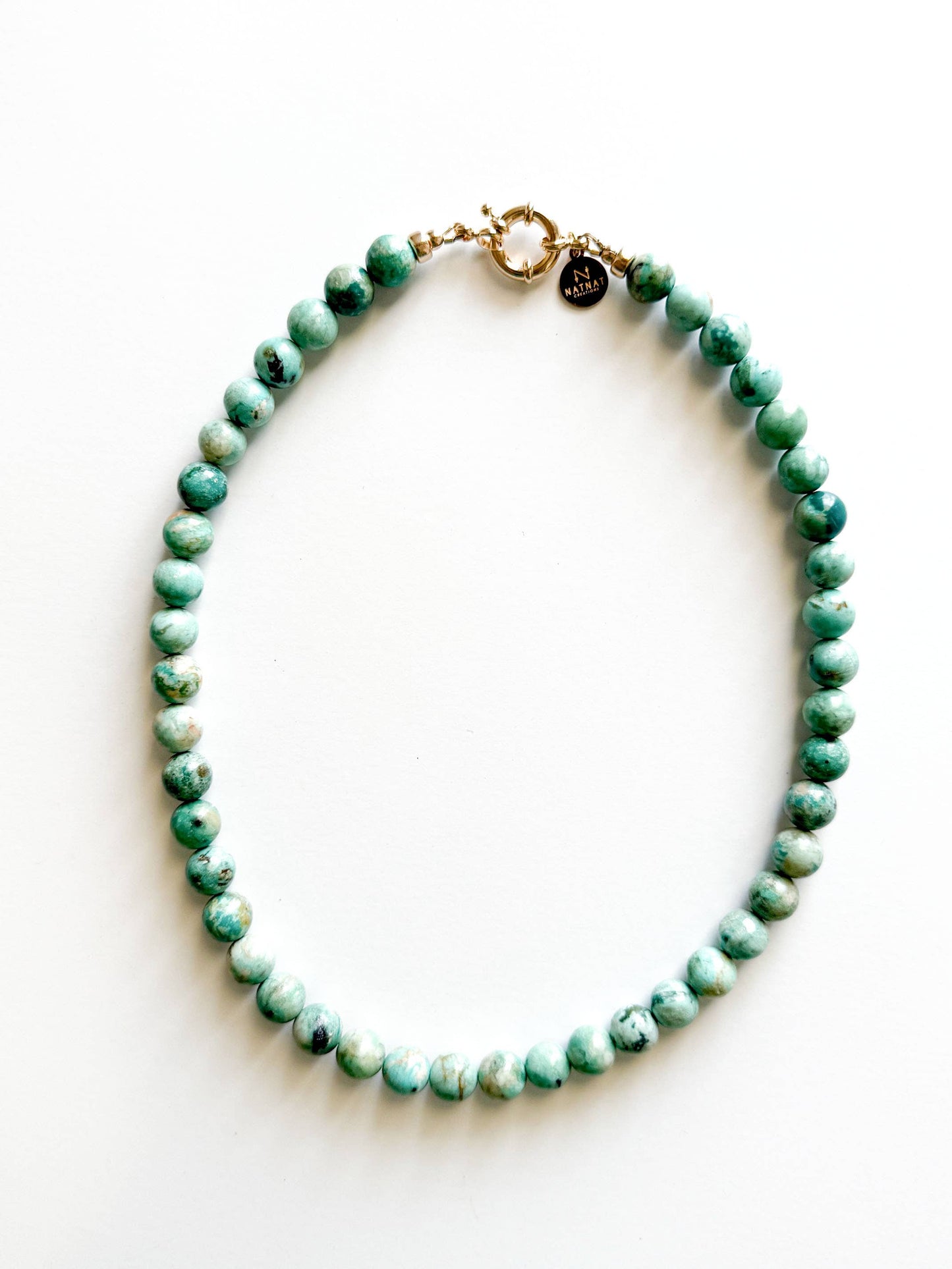 Natnat Galleria Necklace  ~ Peruvian Turquoise Necklace